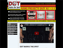 Tablet Screenshot of dotmarksthespot.com